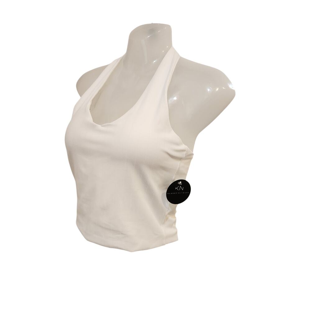 Klassy Network White Built-in Padding Basic Ribbe… - image 3